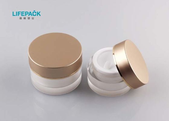 φ70mmx49mm Acrylic Cosmetic Storage , 50g Empty Makeup Jars For Treating Cream