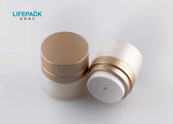 Easy Carrying Plastic Airless Bottle Cylinder Shape With Functional Squeeze Pump Core