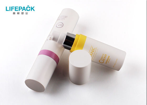 30ml White Acrylic Lotion Bottles Optional Mist Spray Pump Cylinder Shape