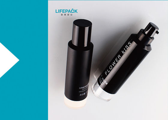 아크릴 바닥을 가진 경량 답답한 화장용 펌프 병 동료 끝