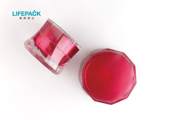 주문을 받아서 만들어진 색깔 빈 크림 단지 공간 호화스러운 두꺼운 벽 아크릴 외부 층