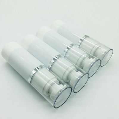 실크 인쇄 답답한 펌프는 50ml/실린더 명확한 플라스틱 펌프 병을 병에 넣습니다